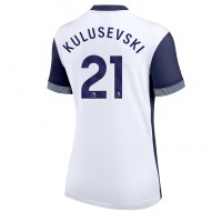 Fotbalové Dres Tottenham Hotspur Dejan Kulusevski #21 Dámské Domácí 2024-25 Krátký Rukáv